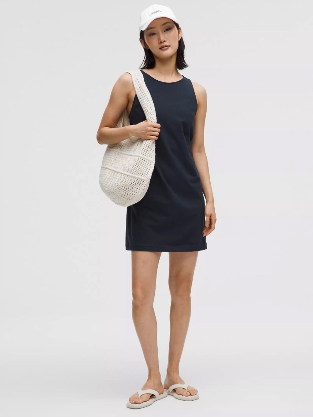 lululemon Organic Cotton Cinched-Waist Dress (GUC)
